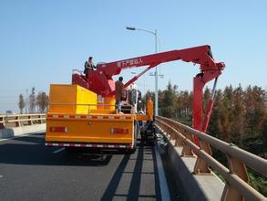 吊籃式橋梁檢測(cè)車(chē)出租現(xiàn)場(chǎng)